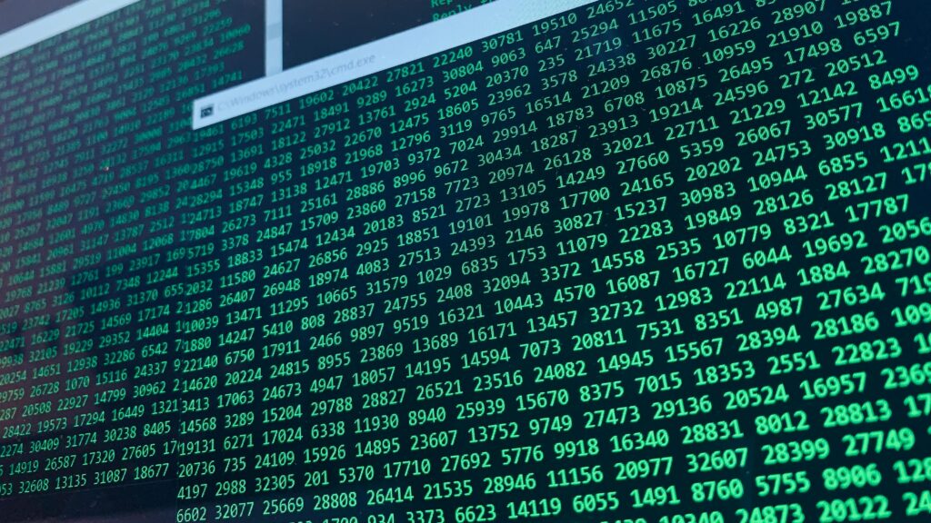 Abstract network data stream visual representing real-time Streaming LLM responses in Next.js with continuous AI token flow.