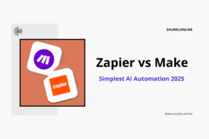 Read more about the article Zapier vs Make: The Proven Simplest AI Automation 2025