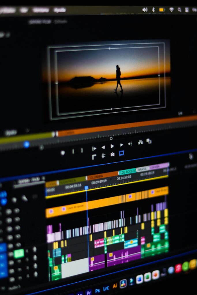 Video editing timeline showing vertical clips optimized by the Best AI Tools for Content Repurposing for Shorts and Reels